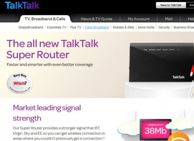 TalkTalk’s misleading “Super Router” claims debunked by UK ad watchdog