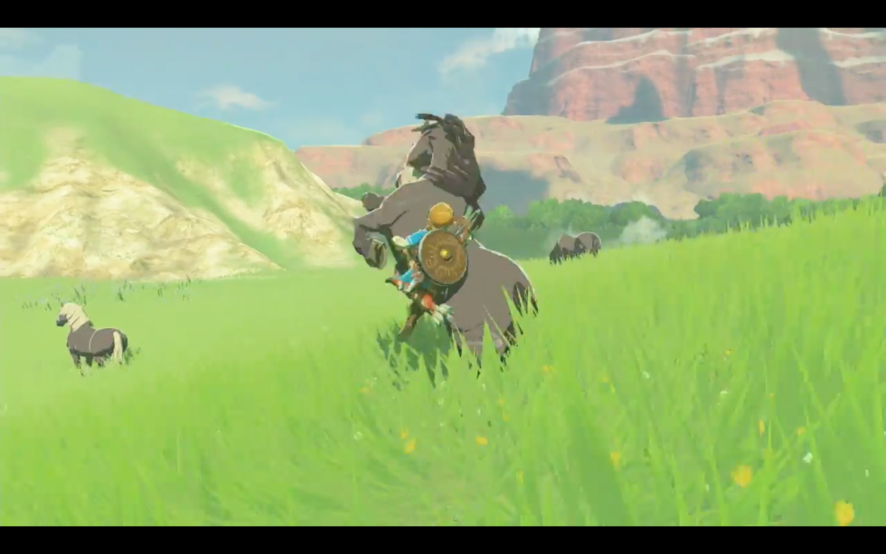 Get that horse, Link.  That's your horse, now.