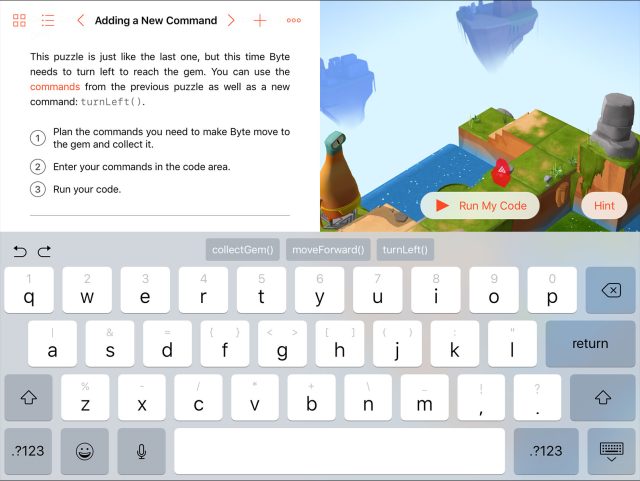 Hands-On With Apple's Swift Playgrounds Kids' Coding App