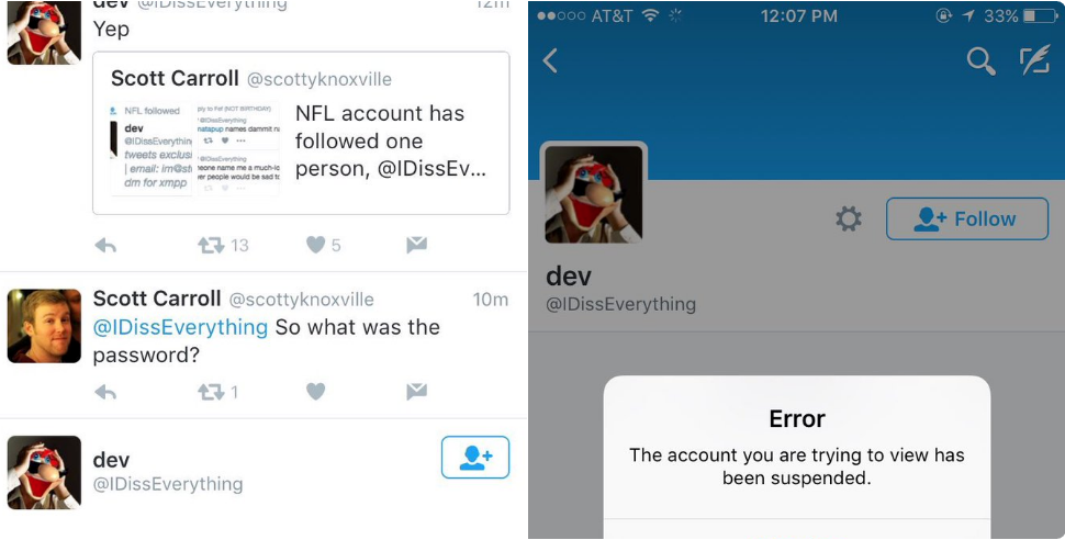 Miscreants breach NFL's Twitter account, reveal its weak password