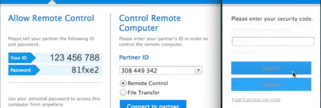 teamviewer logs out user