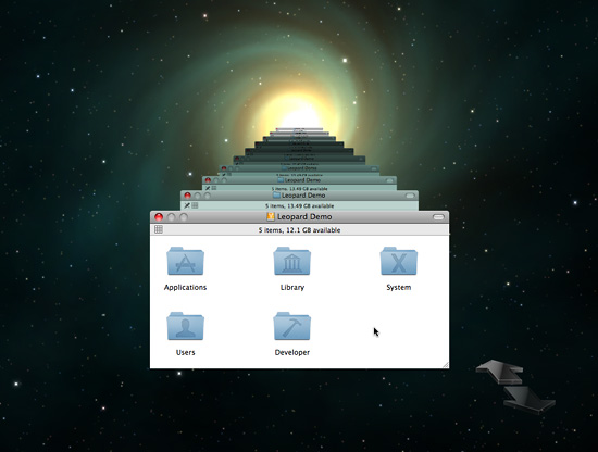 apple os x file system