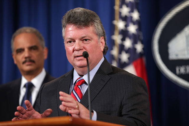 Mississippi Attorney General Jim Hood at a news conference last year. 