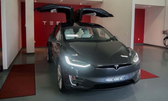 Tesla's Model X SUV.