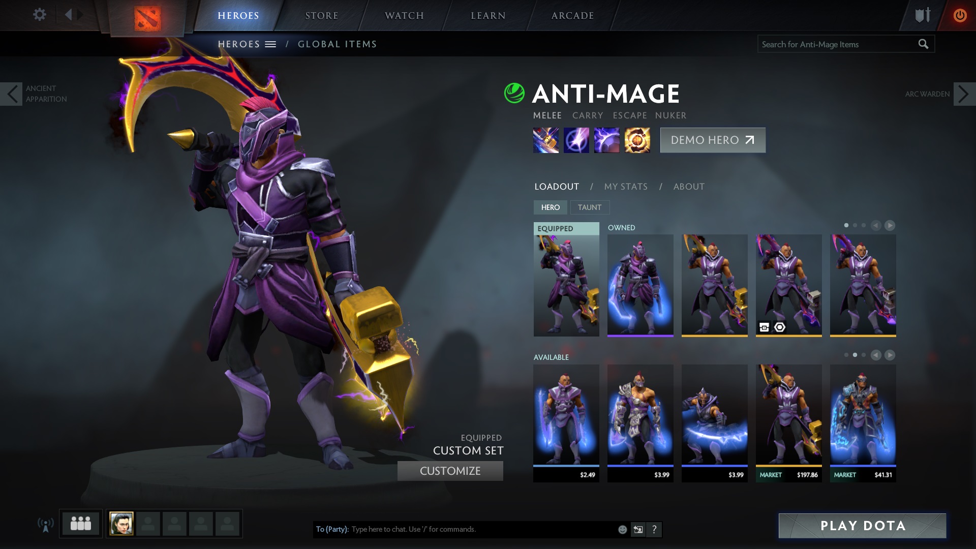 Dota mix set фото 117