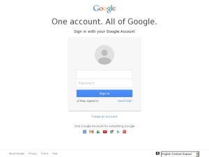 The fake Google login page associated with the Bit.ly links used in the phishing campaign SecureWorks tracked.