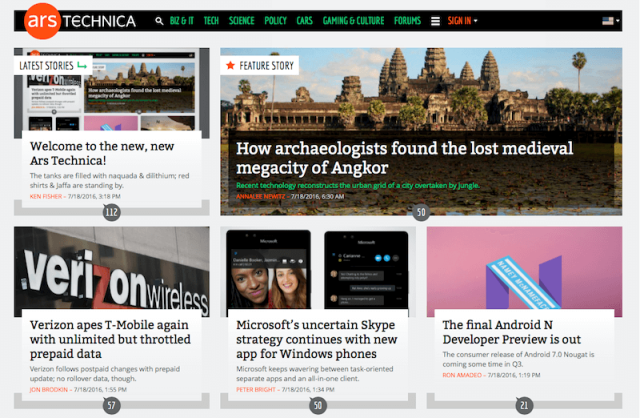 Welcome to the new, new Ars Technica!