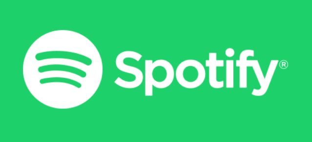 Spotify's logo and branding.