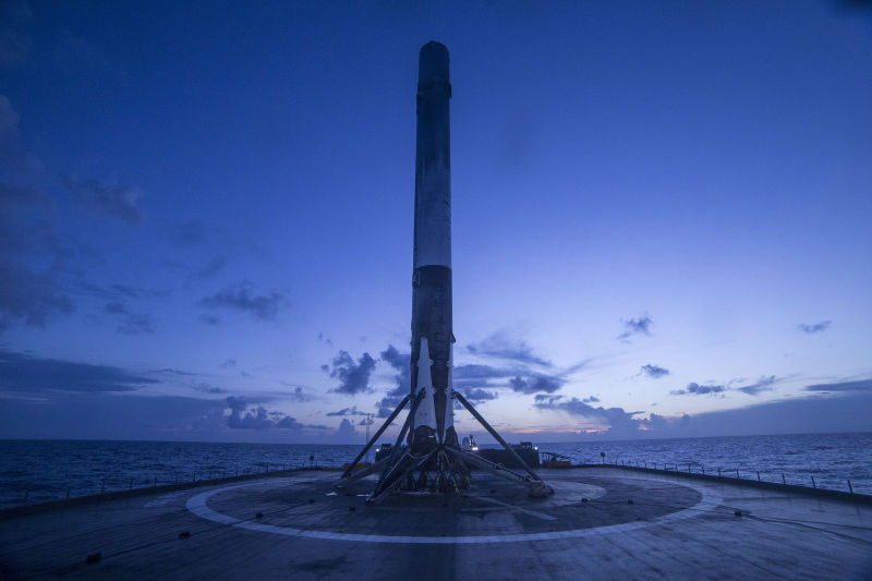 SpaceX landed its latest booster on August 13, after the JCSAT-16 mission.