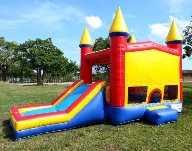 small bouncy castle