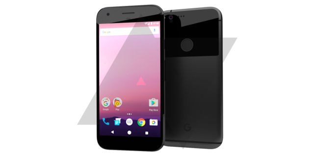 Android Police's mockup of the new Pixel Phones, based on inside information.