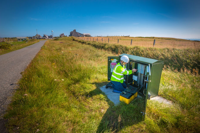 BT tests Long Reach VDSL broadband speed limits on Scottish island