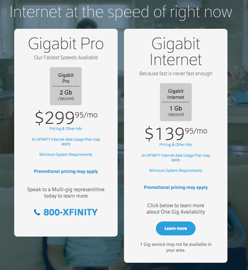 Comcast s 70 Gigabit Deal Is Shockingly Difficult To Sign Up For Ars 