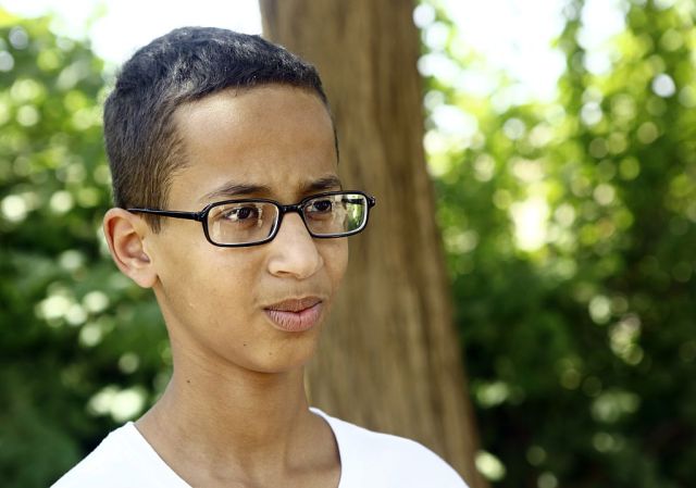 Ahmed Mohamed, on a family visit to Sudan in October 2015. 