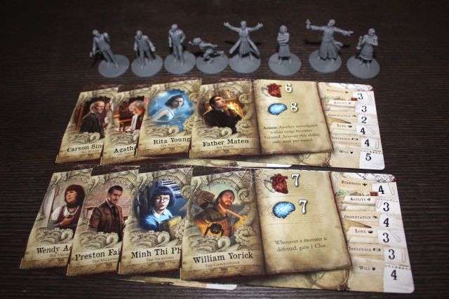 wounded condtions in mansions of madness second edition