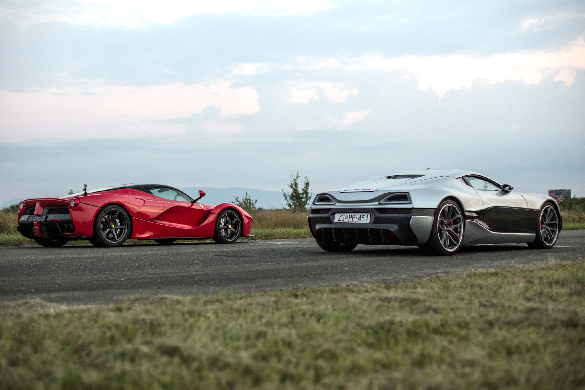 Rimac s Concept One electric car drag races a Tesla Model S and LaFerrari Ars Technica