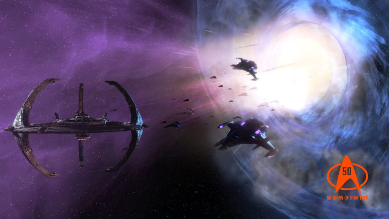 <em>Deep Space Nine</em> is on the wormhole front in the Dominion Wars, yet its main characters remain fundamentally humane and strive for peace.