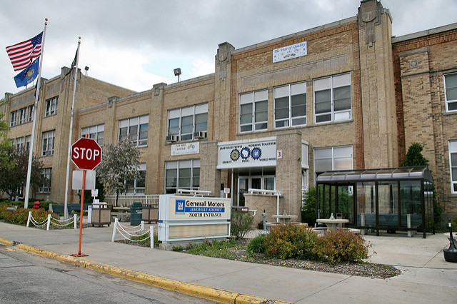 A GM assembly plant in Janesville, Wisconsin.