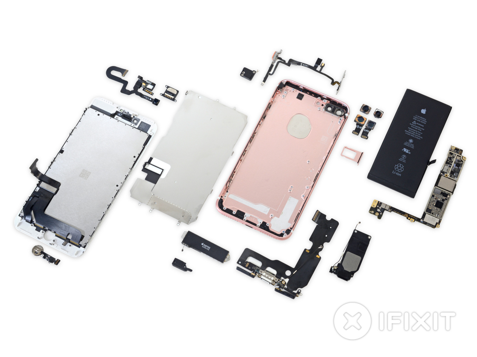 iPhone 7 teardowns: Big Taptic Engine, Intel modems, waterproofing