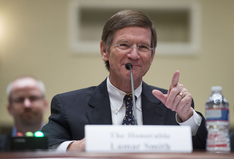 Chairman of the Science, Space, and Technology Committee Lamar Smith, R-Texas.