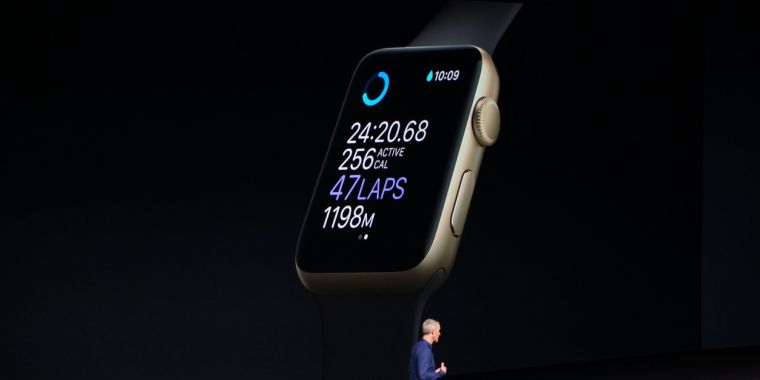 Apple reveals new “swim-proof” Apple Watch Series 2 | Ars Technica