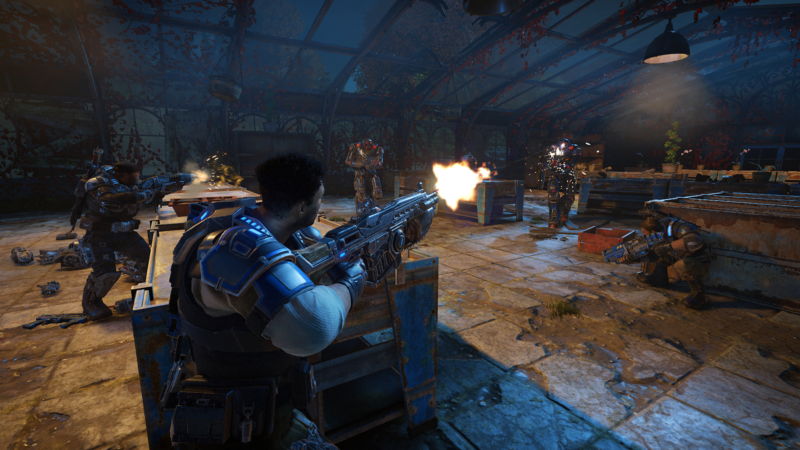 Gears of War 4 PC Splitscreen Co-op!!! 