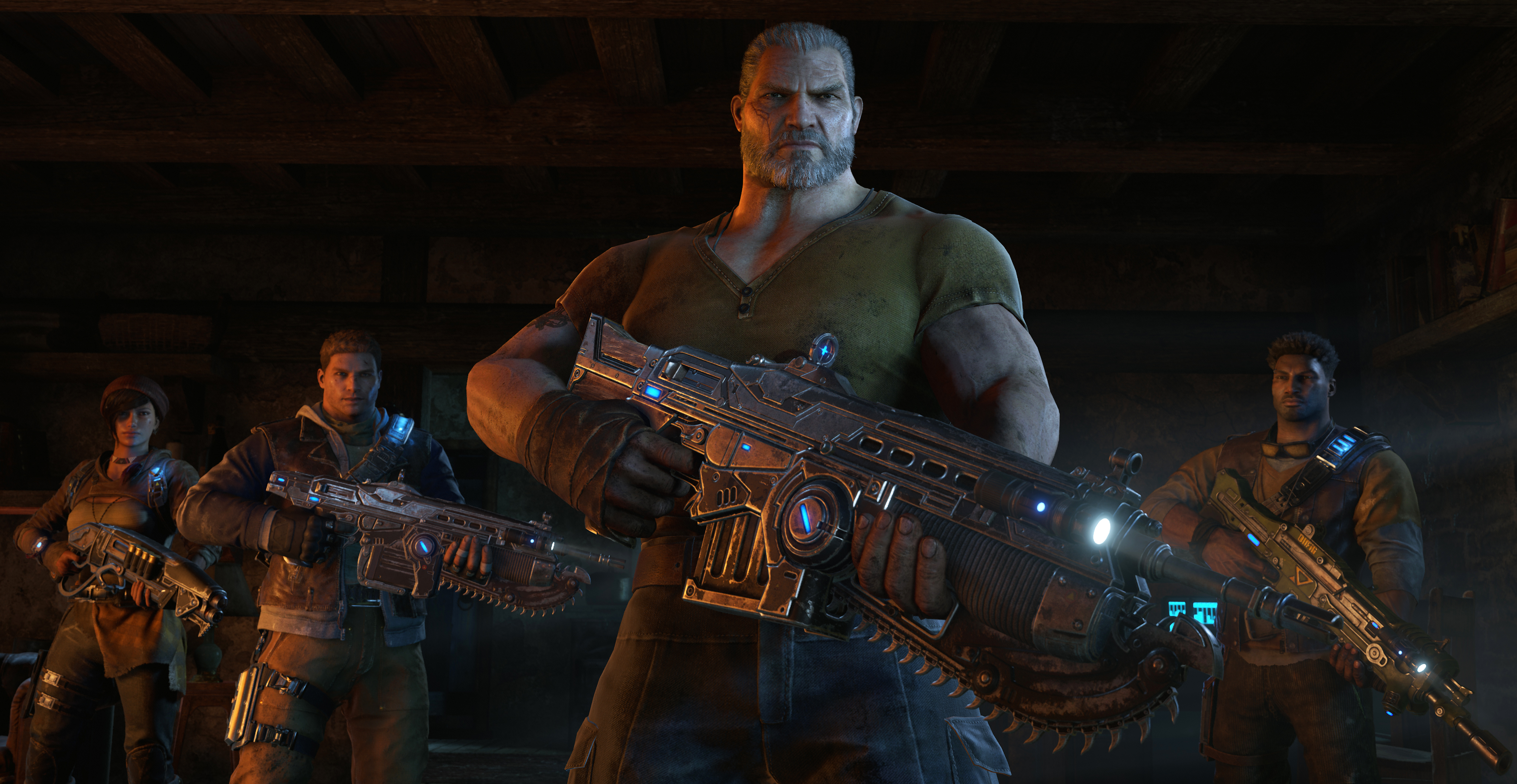 GEARS OF WAR Gameplay Walkthrough Part 1 FULL GAME [4K 60FPS PC