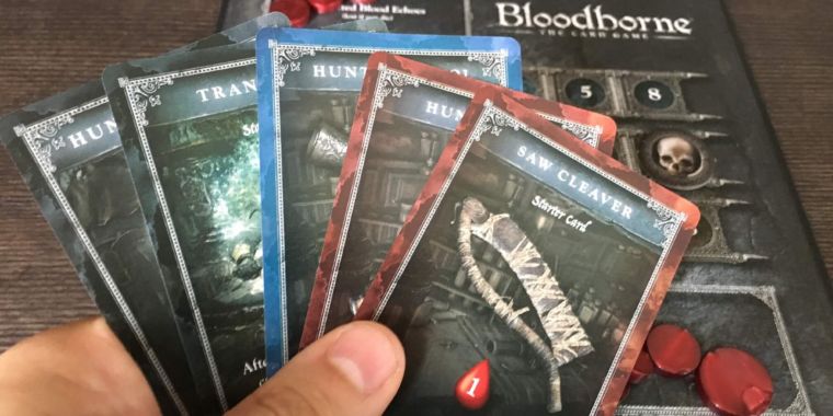 Bloodborne: The Card Game is actually pretty great