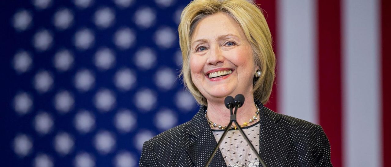 Democratic nominee Hillary Clinton.