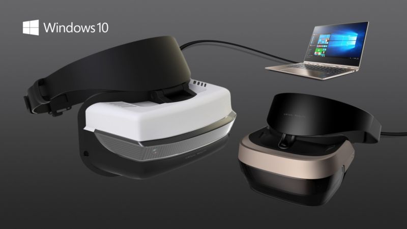 Some of the VR headsets due to be released in 2017.