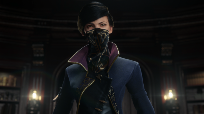 As far as early reviews of <i>Dishonored 2</i> are concerned, the press' collective mouths will be as covered up as this protagonist's.