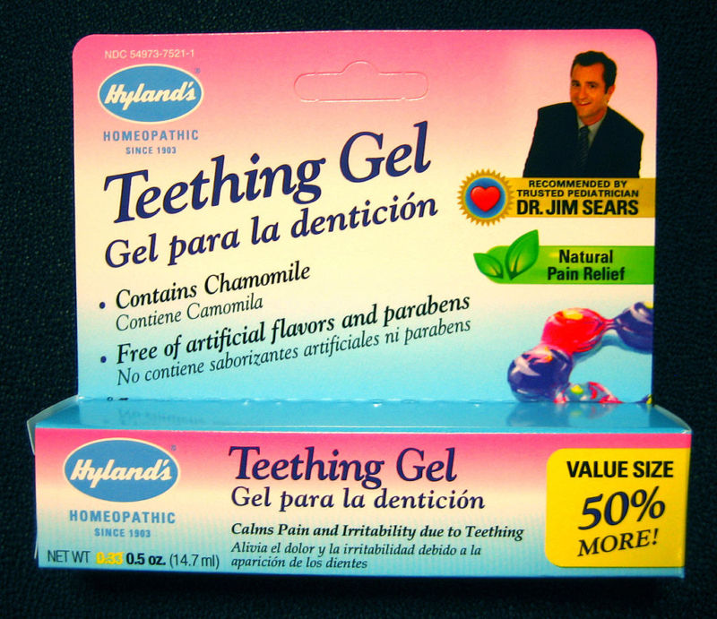 hyland's teething gel