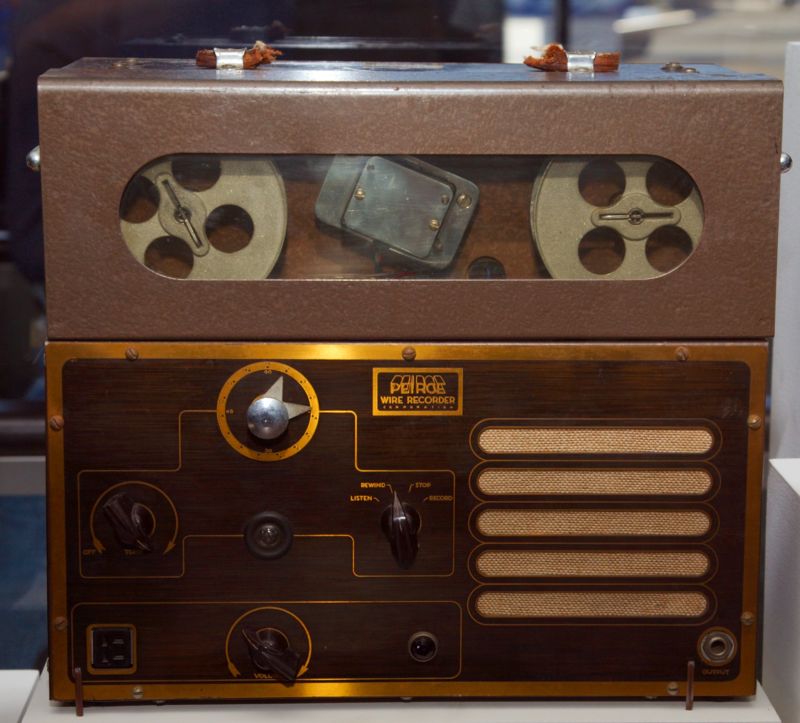 Forgotten audio formats: Wire recording