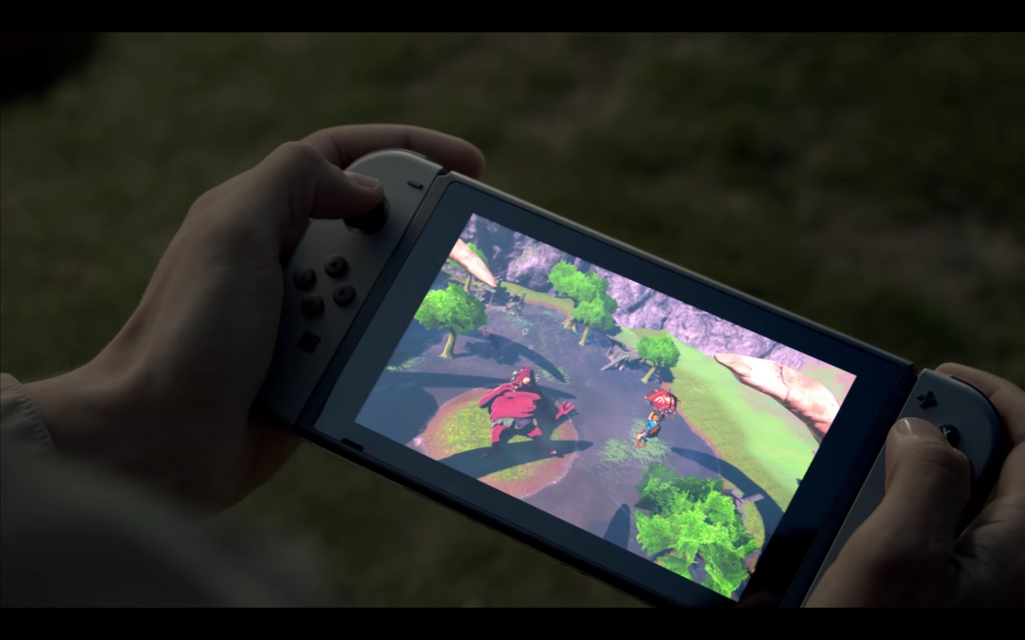 is the nintendo switch a touch screen