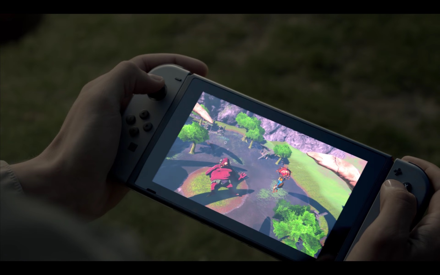 Is the nintendo switch a touch on sale screen