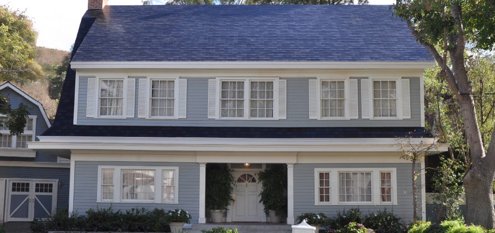 A Tesla Solar Roof