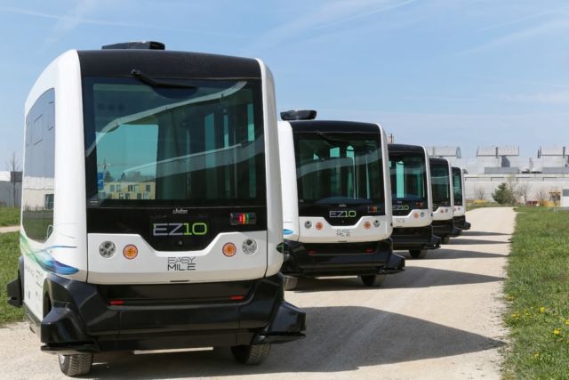 EasyMile has already been testing its driverless people movers in Europe.