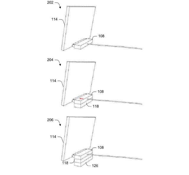 A modular system from a patent filing.