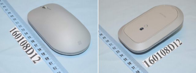 Microsoft has opted not to include a charging port on the bottom of the Surface Mouse.