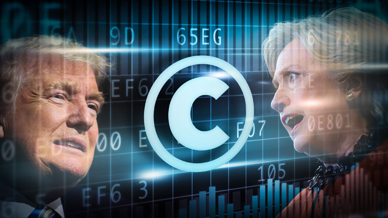 Clinton v. Trump on copyrights and patents: Reading the platform and the tea leaves