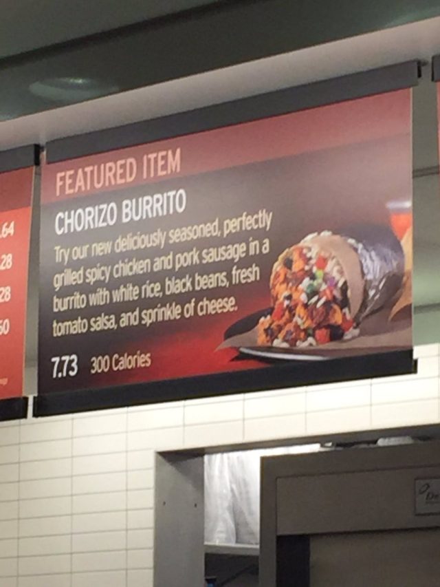 A “300calorie,” gutbusting burrito earns Chipotle a new lawsuit Ars
