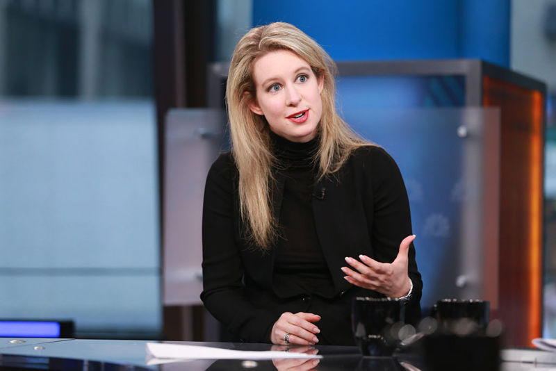 Theranos founder Elizabeth Holmes.