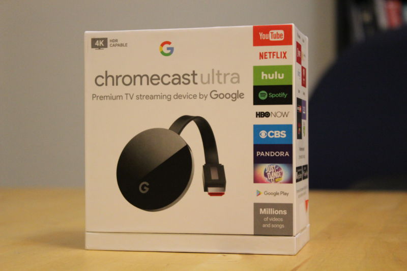 chromecast ultra 4K