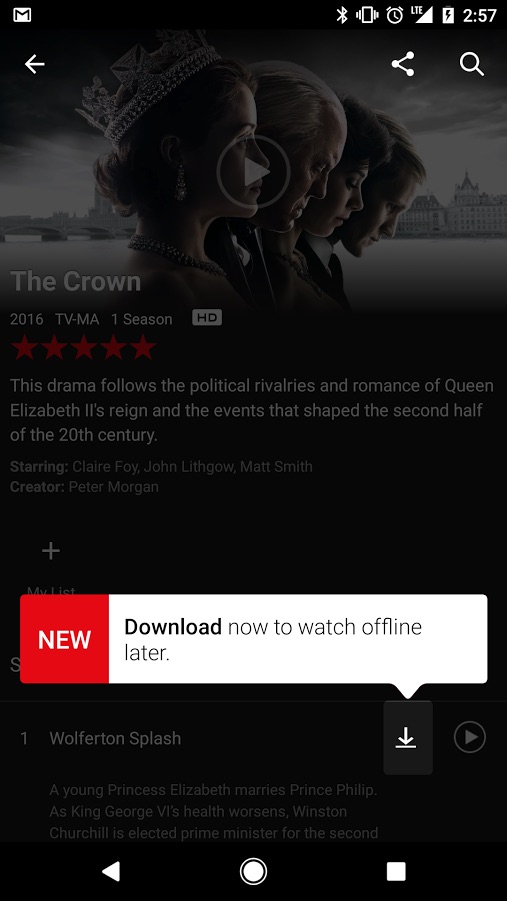 how to download netflix shows to watch offline on mac