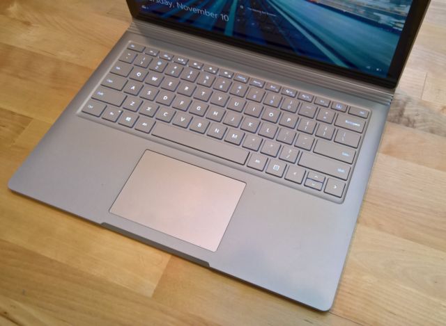 Instead of a full refresh, Microsoft released the Surface Book with Performance Base. The base is a little fatter, its battery is bigger, and its GPU is faster.