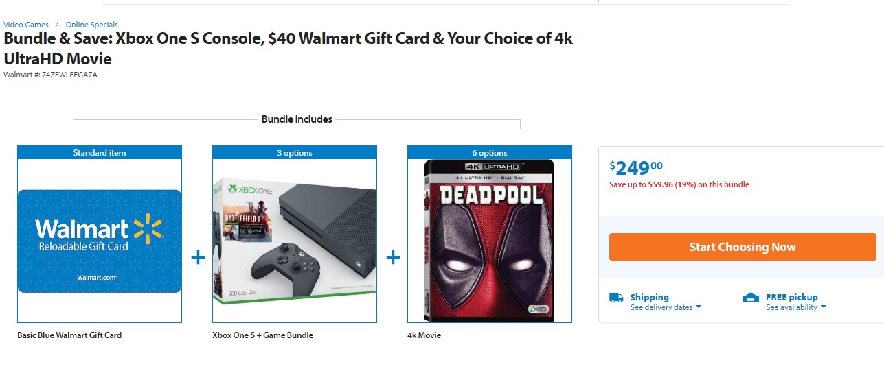 $10 xbox gift card walmart