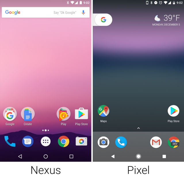 photo of Android 7.1.1 in pictures: Nexus versus Pixel image