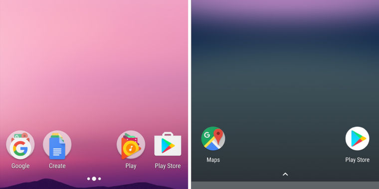 Android 7.1.1 in pictures: Nexus versus Pixel