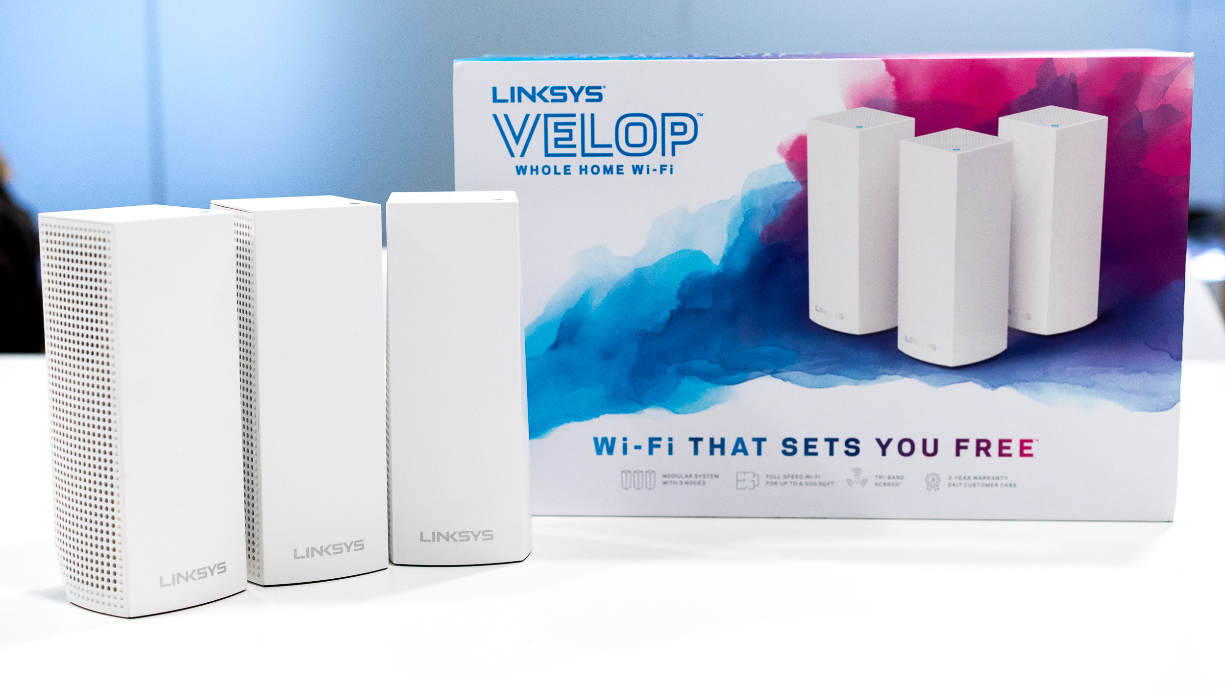 Vugge fortryde Bedre Linksys Velop review: Fast, capable mesh Wi-Fi—but way too expensive | Ars  Technica