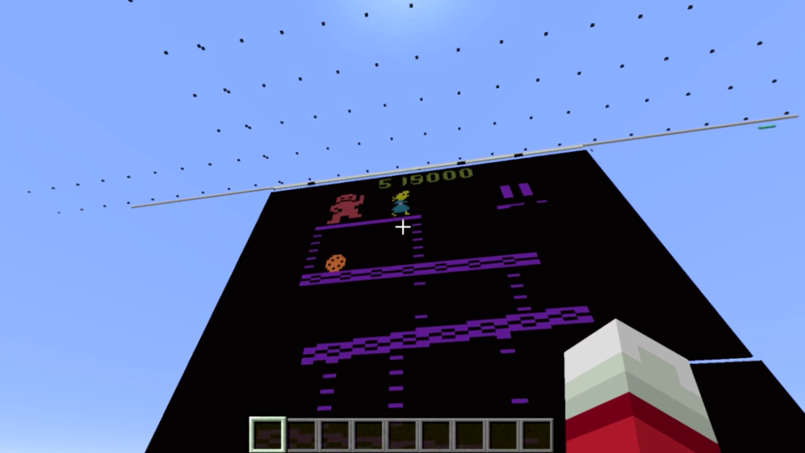 A slow Atari 2600 emulator is now inside Minecraft—and it’s pretty cool ...